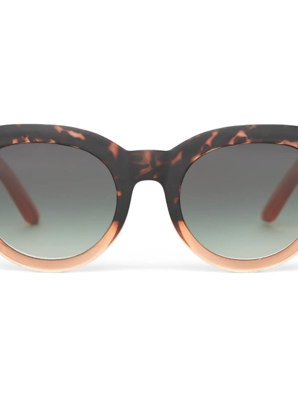 Women's Florentin Round Sunglasses - Stylish UV Protection in Blonde Tort Design